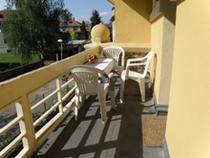 Privát, apartmán v Třeboni - lodžie