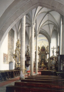 Třeboňský kostel 