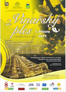 Vinařský ples 2013 - plakát