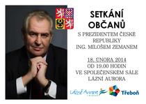 Zeman v Třeboni