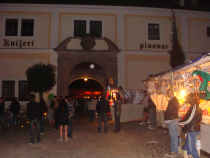 Pivní slavnosti 2009 - vstupní brána do třeboňského pivovaru