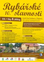 Rybářské slavnosti 2014 - plakát