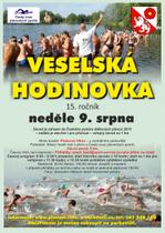 Veselská hodinovka 2015 - plakát