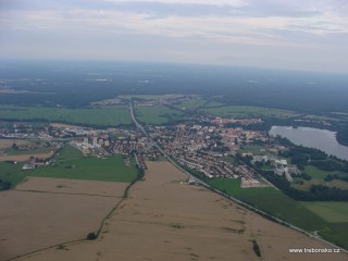 Město Třeboň - střed CHKO Třeboňsko