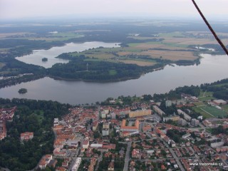 Předměstí Třeboně, sídliště Hliník, sídliště Svobody