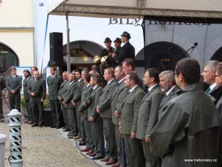 Rybářské slavnosti 2010; na zahájení zazněly slavnostní fanfáry v podání trubačů