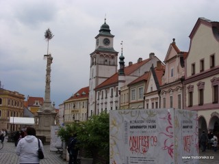 Masarykovo náměstí v době AniFestu