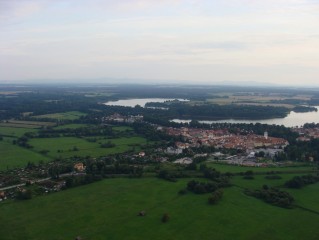 Mapa Třeboně