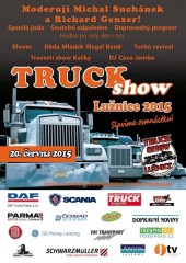 Truckshow Lužnice 2015 - program, plakát