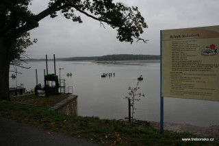 8. 10. 2015 Rybník Rožmberk je připraven na výlov