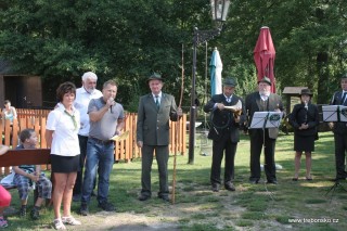 Slavností zahájení Rybářských slavností 2015 uvedli trubači.