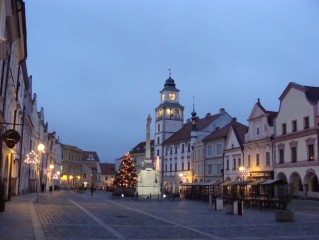 Vánoční strom na Masarykově náměstí