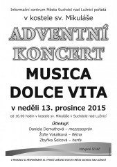 Adventní koncert MUSICA DOLCE VITA