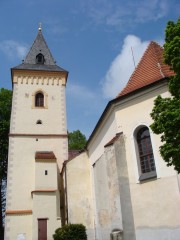 Kostel sv. Jana Křtitele Lomnice n. Lužnicí