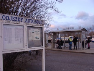 Odjezdy autobusů