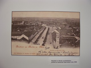 Strážské náměstí v r. 1899