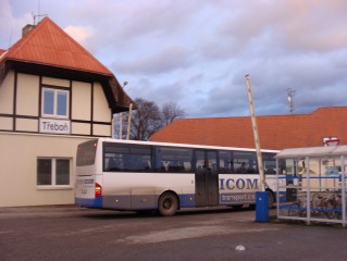 Autobusové nádraží V Třeboni