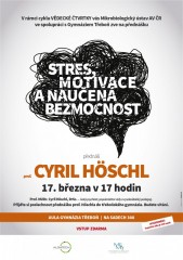 Vědecké čtvrtky - přednáška prof. Cyrila Höschla
