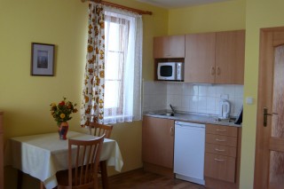 Dvoulůžkový apartmán - kuchyňka