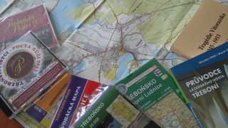 mapy, knihy, CD a DVD Třeboňských pištců