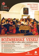 Rožmberské veselí - program