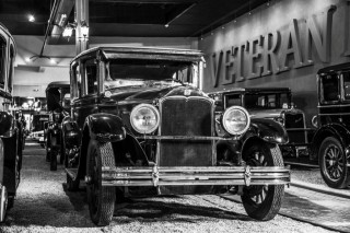 Americké předválečné automobily - Veteran muzeum Nová Bystřice