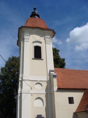 Věž slověnického kostela