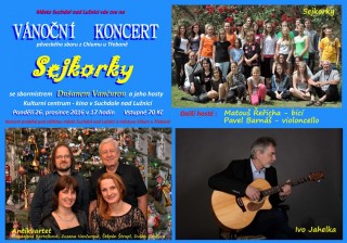 Vánoční koncert Sejkorky a hosté