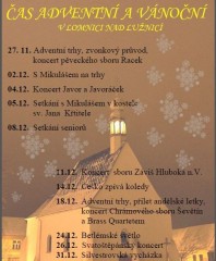 Advent a vánoce v Lomnici nad Lužnicí