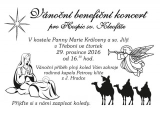 Vánoční benefiční koncert sv. Kleofáše 2016