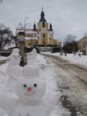 Chlum u Třeboně v lednu 2017