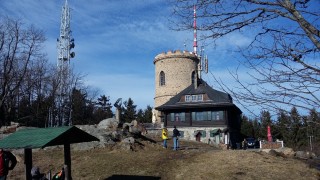 Kleť 1083 m.n.m.