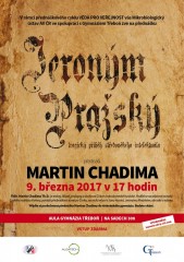 Jeroným Pražský - přednáška