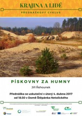 Pískovny za humny - přednáška 