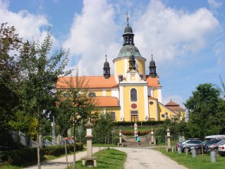 Poutní kostel chlum u Třeboně