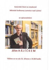 Autorské čtení s Jiřím Hájíčkem 2017