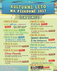 Červenec 2017 na pískovně