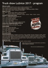 Truckshow Lužnice - program 2017