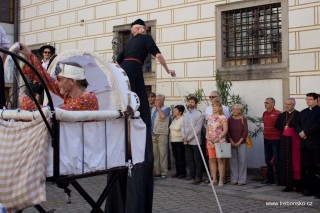 Divadlo Kvelb své představení začíná na Zámku Třeboň