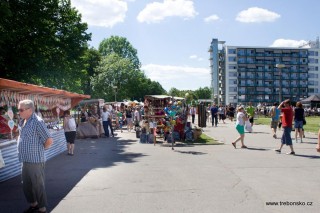 Lázeňský park o poslední květnové sobotě 2017