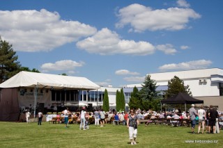 Lázeňský park u Aurory při OLS 2017