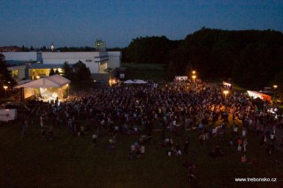 Lázeňský park při koncertu Jelenu