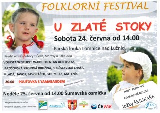 Folklorní festival U Zlaté stoky 2017