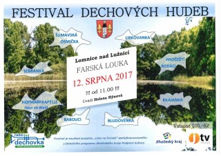 Festival dechových hudeb - plakát