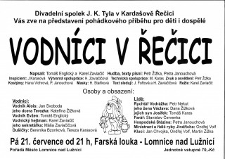 Vodníci v Řečici - divadlo v Lomnici n. L.