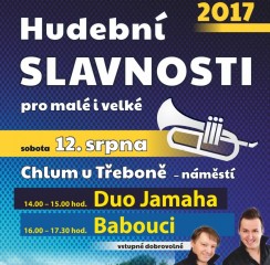 Hudební slavnosti  Chlum u Třeboně 2017