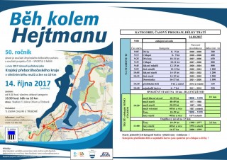 Běh kolem Hejtmanu 2017 - program