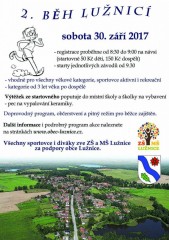 2. Běh Lužnicí 2017