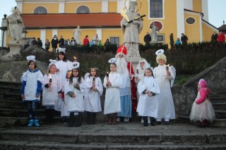 Setkání se sv. Mikulášem v Chlumu