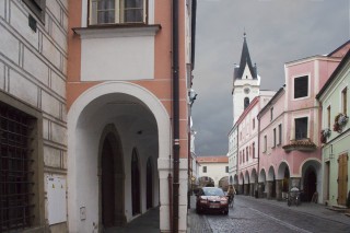 Třeboň - Březanova ulice